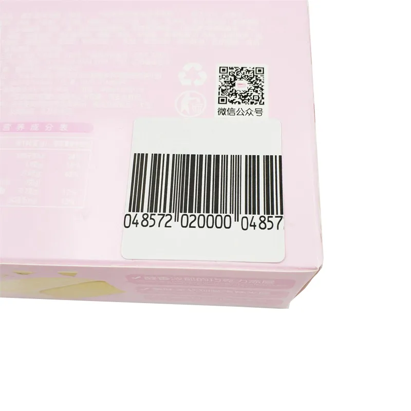 Etichetta 3*3 Etichetta di sicurezza RF Etichetta antifurto per cioccolato